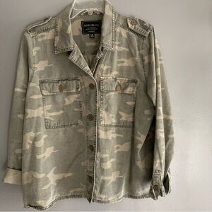 Lucky Brand Camo Shacket